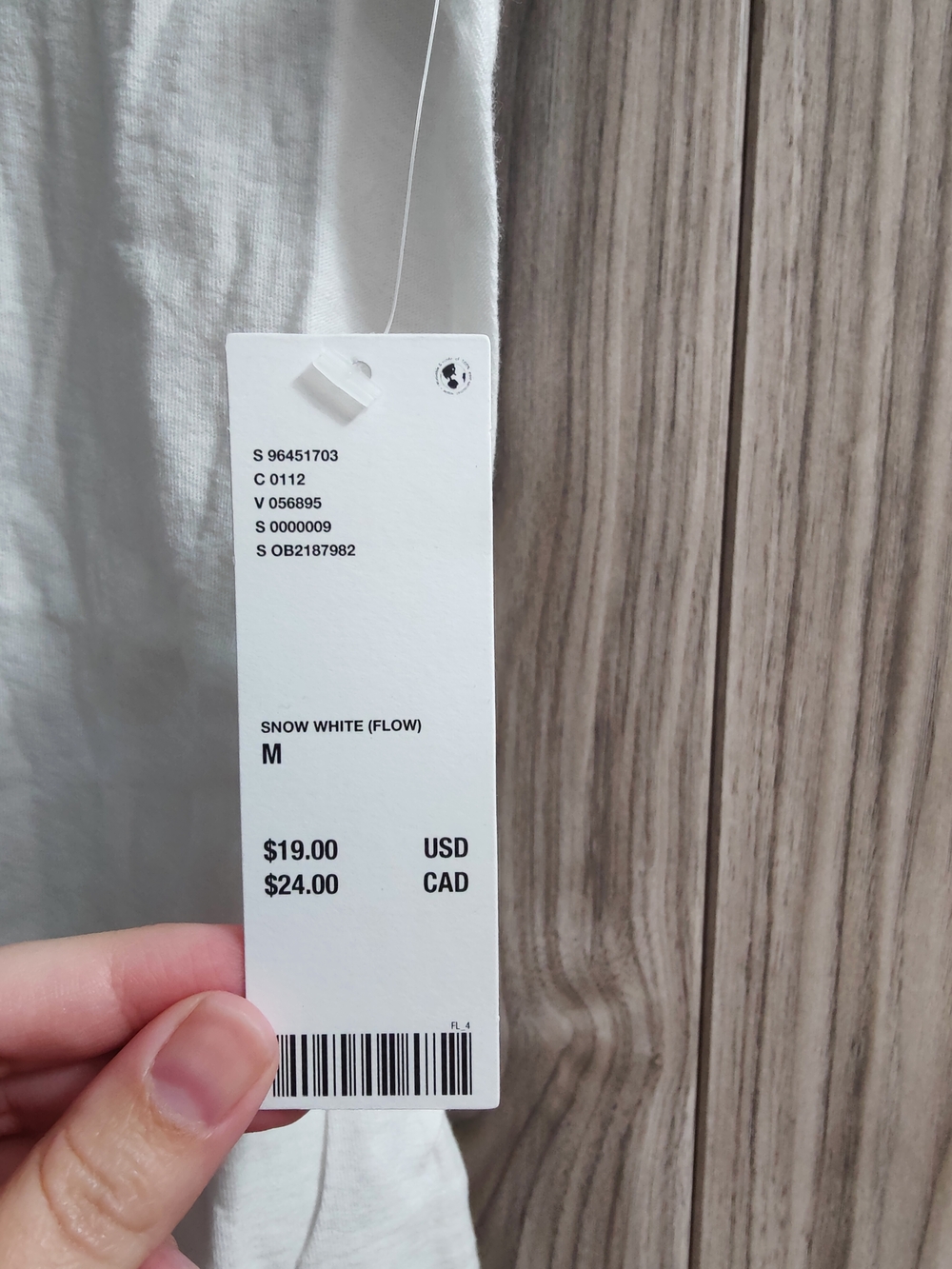 NWT BDG White Short Sleeve Crewneck Tee - Picture 2 of 6